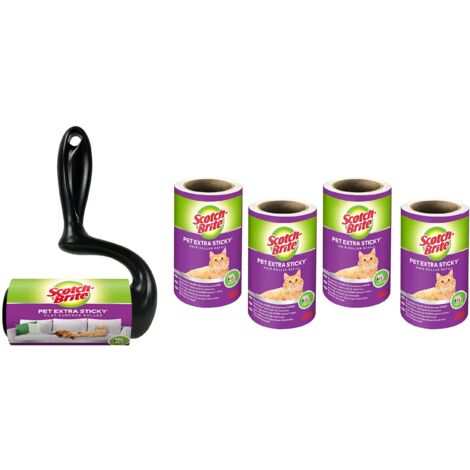 Rollo Per Pelucchi Ecoway - Appiccicoso, Per Animali Domestici, Blu Con Cover - Foto 8