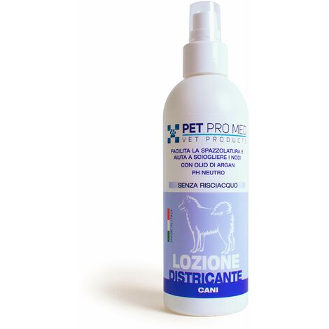Lozione Districante - Facilita la spazzolatura e aiuta a sciogliere i nodi del pelo del cane - 1 flacone da 200 ml (1/3)