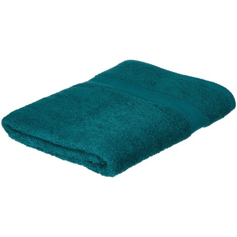De Witte Lietaer Set Di 6 Asciugamani Bagno In Cotone 50x100 Cm - Verde Petrolio (Vert Canard) - 3