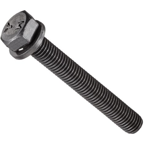SW-Stahl 26165L-4 Vite Esagonale M7 x 50", Nero