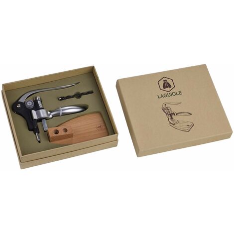 LAGUIOLE - Cavatappi Supporto - Base in Legno - metallo - marrone (1/4)