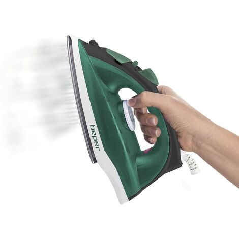 Beper P204FER004 Ferro da stiro,2200W, Capacità 150ml,0-15g/min - Colpo vapore 0,5g, Temperatura regolabile, Ottanio (1/5)