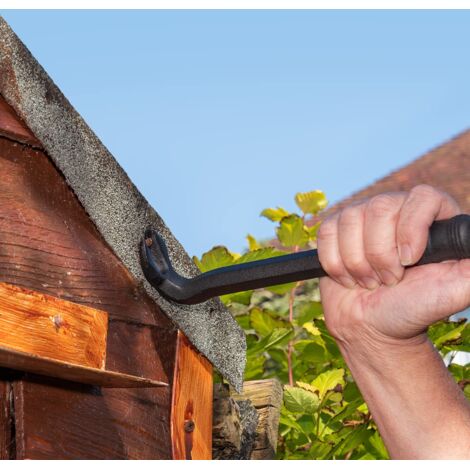 Roughneck ROU64951 Toolbox Bar 4 Piece Set Including: Wrecking Bar (12in), Nail Puller (9in), Floorboard Puller (10¼in) & Mini Utility Bar (7½in