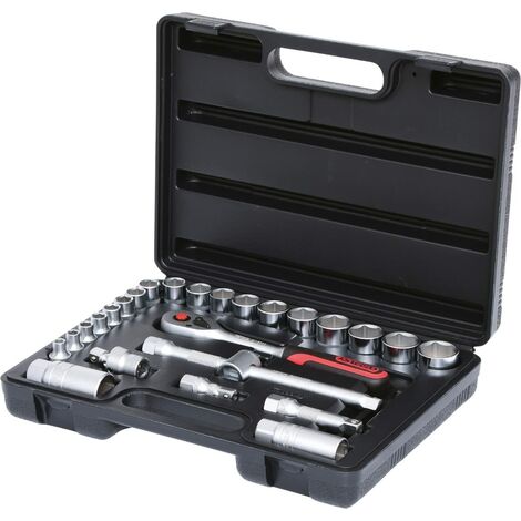 KS Tools 911.0626 3/8 Serie di chiavi a bussola, 26 pz (1/4)