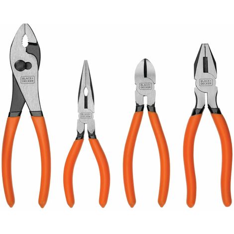 BLACK+DECKER BDHT84002 - Set di 4 pinze (1/5)