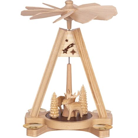 Piramide di Natale la nascitá di Cristo, 1 piano, 33 cm di alte
