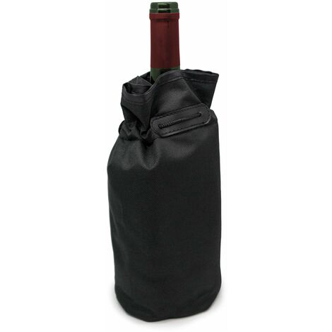 VIN BOUQUET FIE 665 Fascia refrigerante con Gel in Colore Nero. Dotata di Manici per Essere trasportata Comodamente, raffredderà (1/3)