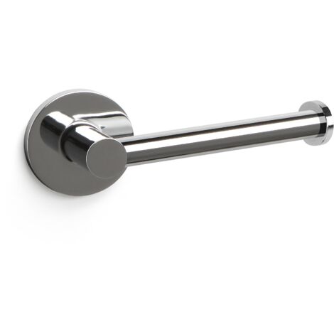 TATAY Porta Rotolo Senza Coperchio, Inox/Zamak, Metallizzato, 6 x 6,5 x 16 cm (1/3)