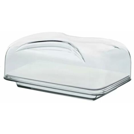 Haier HAGCB40 Cheese Box, con Vassoio, Tagliere in Porcellana e Coperchio, Rettangolare, Elegante, 25,5x18x11,5 cm, Haier by Guzzini (1/5)