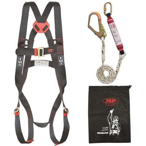 JSP Kit Spartan Arresto Caduta Singolo (Imbracatura 2 Punti + Cordino Singolo) (FAR1102)