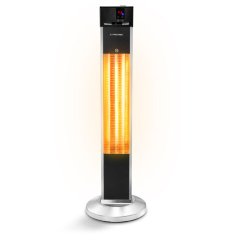 TROTEC TDS 30 M - Riscaldatore elettrico in ceramica, due livelli di riscaldamento e un livello di aria fredda separato, 5kW
