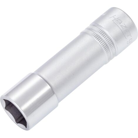 Hazet 900Lg-17 Inserto Chiave a Bussola Esagonale, Argento, Attacco Quadro, Cavo, 12.5 mm 1/2 di Pollice (1/2)