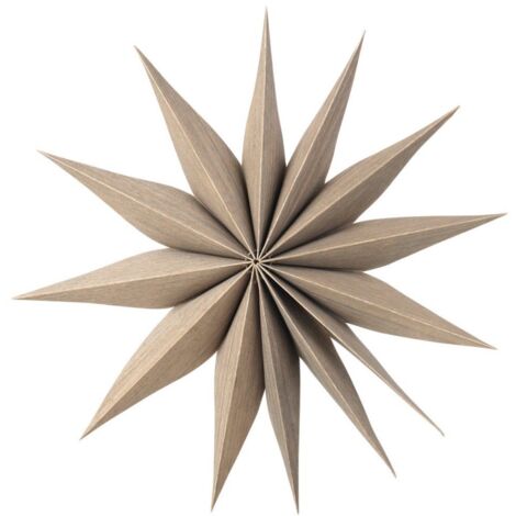 broste Copenhagen Venok Stella, Compensato, Fungi, 30 cm (1/2)