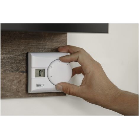 Termostato Ambiente Digitale EMOS - Controllo Riscaldamento/Raffreddamento, Cablato, Con Display - Foto 8
