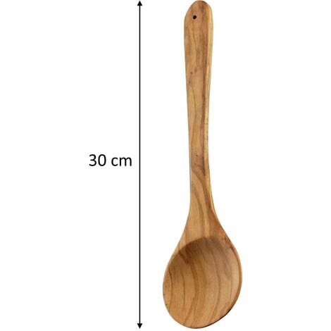 Cucchiaio in legno marrone 9,5cm