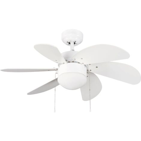 Ventilatore Da Soffitto Westinghouse Turbo II - 76cm Bianco | 60W Con Lame Reversibili MDF - Foto 5