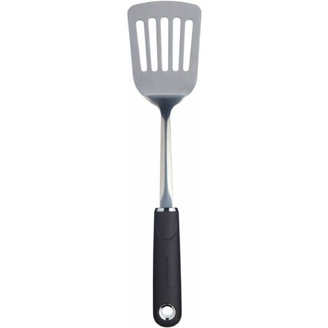 MasterClass Paletta / Spatola da Cucina con Intaglio in Acciaio Inossidabile e Impugnatura Ergonomica Morbida Soft Grip, 35,5 cm (1/4)