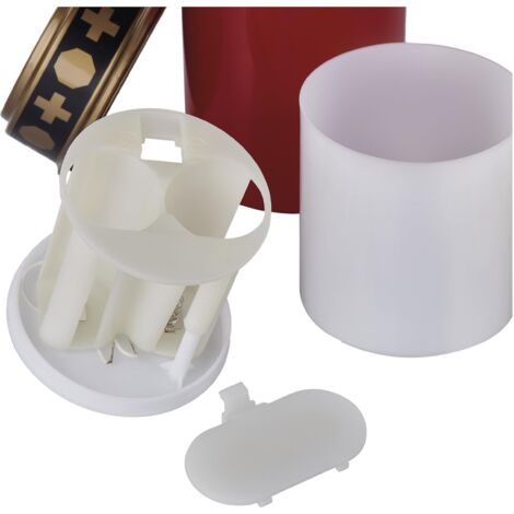 Lumino Cimitero EMOS A LED - Con Timer, Impermeabile IP44, Batteria, 1500 Ore Durata - Foto 7