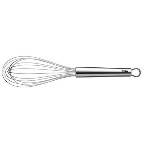 Silit 2142300687 Classic Line-Frusta da Cucina 28 cm, in Acciaio Inox lucidato, Lavabile in lavastoviglie, Cromargan 18/10 (1/4)