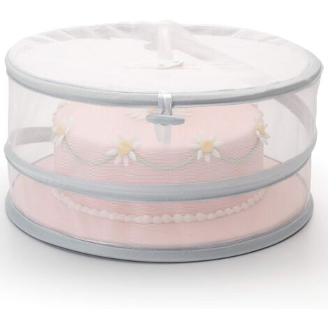 KitchenCraft Coperchio pop-up a rete per alimenti, 31 cm (12"), bianco (1/4)