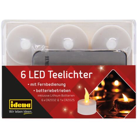 Set Di 4 Candele A LED Coniche Con Base Dorata - 25,4 Cm, Sensore Crepuscolare, Fiamma Tremolante Calda, Alimentate A Batteria, Per Decorazione Natalizia E D'Interni - 3