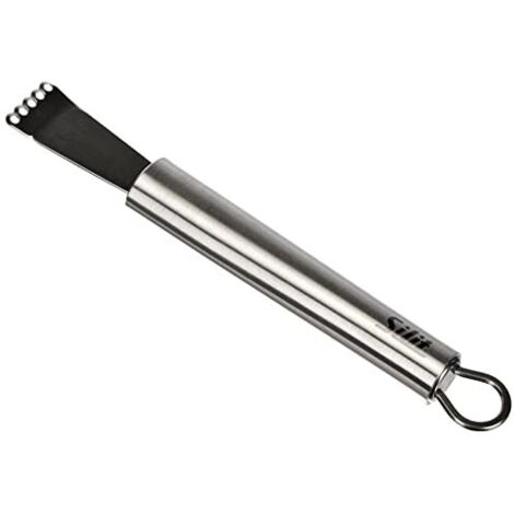 Silit 2142302674 Raschietto per Limoni, Materiale: Acciaio Inox 18/10 lucidato. Antiruggine, Lavabile in lavastoviglie, Stabile, igienico, Resistente agli acidi e indistruttibile (1/4)
