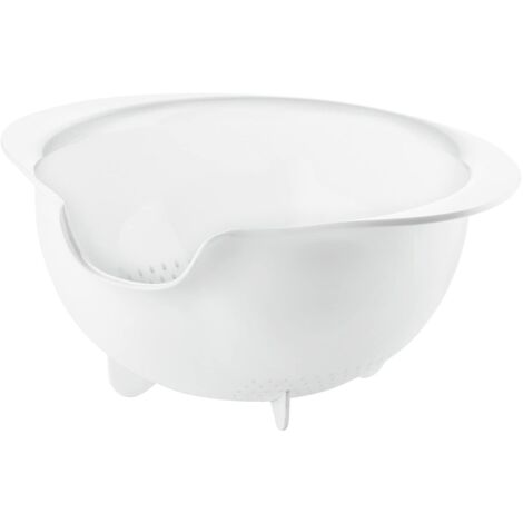 Fratelli Guzzini Scolatutto Versa Facile All-In Kitchen Active Design, Bianco, 29.5 x 25.5 x h12.5 cm
