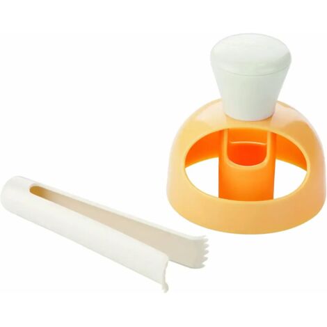 Forma ciambelle con pinza delicia Tescoma 630047 colore bianco/arancio