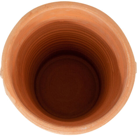 BISCOTTINI Vaso Portaombrelli in Terracotta fatto a mano - Anfora Porta Ombrelli per esterno e interno - Portaombrelli da ingresso 38x33x45cm | Leroy Merlin