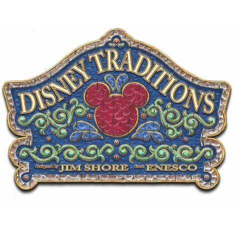 Enesco Disney Tradition Oggetto Decorativo Lilly e il Vagabondo 60Th  Anniversario, Resina, Multicolore