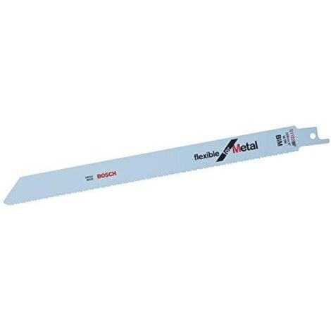 Bosch Professional 5 pezzi Lama per sega universale S 1122 BF Flexible for Metal (per metallo, 225 x 19 x 0.9 mm, accessorio per sega universale)