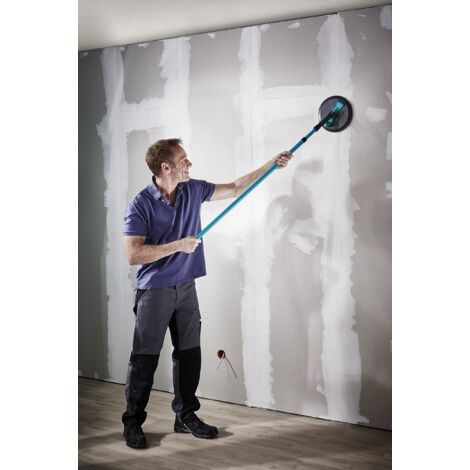 Wolfcraft Set Levigatrice Cartongesso - 3 Pezzi, Ø 225 Mm - Levigatura Efficiente E Rapida - Foto 3