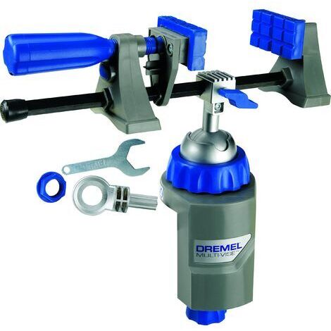 Dremel 2500 Complemento Morsa Multi-Vise 3-in-1- Morsa fissa, Morsetto non Integrato e Supporto Utensile [Classe di efficienza energetica A]