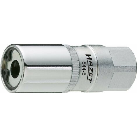 Hazet 844-6 Estrattore di Prigionieri, Argento, Attacco Quadro, Cavo, 12.5 mm 1/2 di Pollice