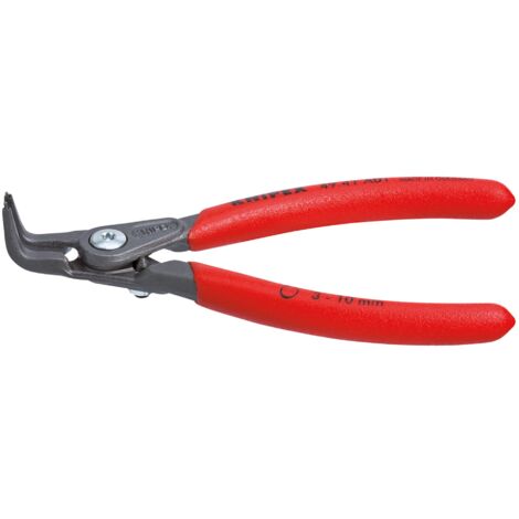 Pinza Knipex Per Anelli Di Sicurezza Esterni - Angolo 45°, 130mm, Bonderizzata Nera Per Meccanica Di Precisione - Foto 3