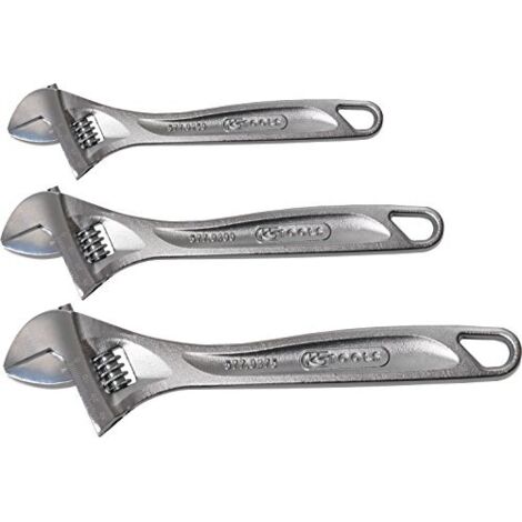 KS Tools 577.0399 Serie di chiavi regolabili a rullino,3pz.28-43mm (1/3)