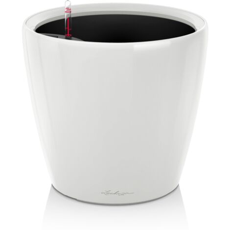 LECHUZA CLASSICO Premium LS 35 bianco lucido 16060