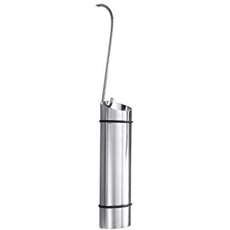 Wenko 5429030100 Umidificatore dell'Aria in Acciaio da Appendere, 4 x 20 x 6 cm, Opaco