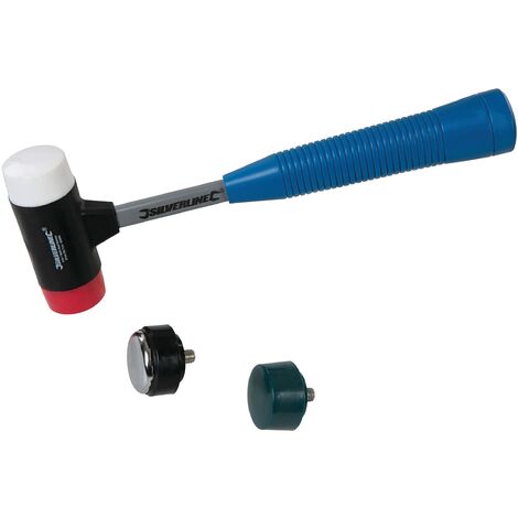 Silverline 633905 4-In-1 Martello a Multi-Testa, 300 mm (1/5)