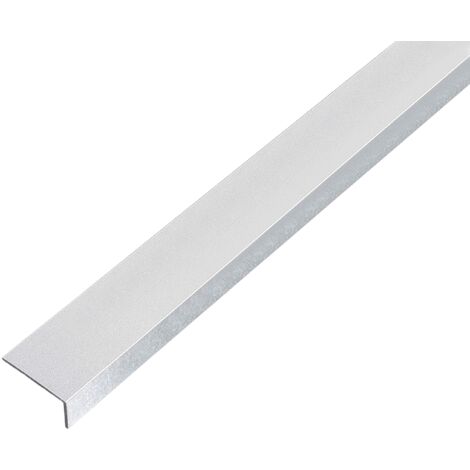 Alberts 489250 Profilo angolare, autoadesivo, alluminio, pallinatura argento, 1000 x 20 x 20 mm (1/5)