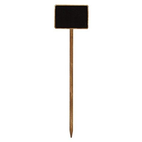 La cordeline CJNBA8 Lotto da 5 Etichette da piantare Legno trattato con impregnante 27,5/7 x 5 cm