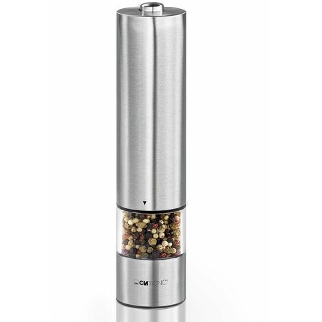 Clatronic PSM 3004 N Trita Pepe Inox a Batteria
