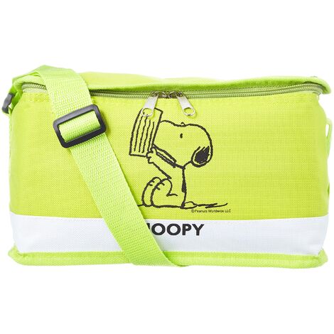Excelsa Peanuts: Snoopy, 61618 Sacco per il pranzo, Poliestere, 7 litri, Verde (1/5)