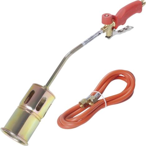 Rothenberger 030961E Bruciatore Romini con Tubo, Rosso