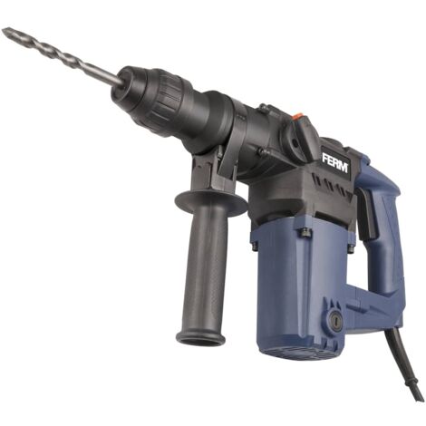 Martello Demolitore FERM 1500W - Con 3 Punte E 2 Scalpelli | 6.0 Joule, Perforazione Fino A 32mm Cemento - Foto 14