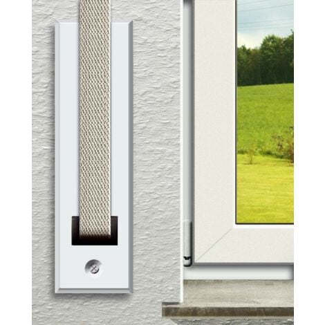 Schellenberg 41203 - Cinghia per tapparelle, 14 mm/12.0m, bianco