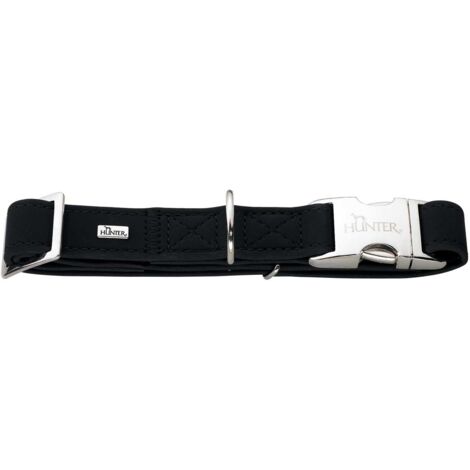 HUNTER Collare Softie Alu-Strong, Lnero, Salilpelle
