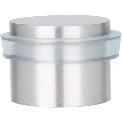 Fermaporta Adesivo EVI In Acciaio Inox - Gomma Silicone Nera, 45x14mm, Design Moderno E Discreto - Foto 7