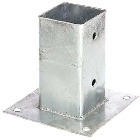 PORTAPALO H15CM AVVITARE PER PALI QUADRI 71X71MM