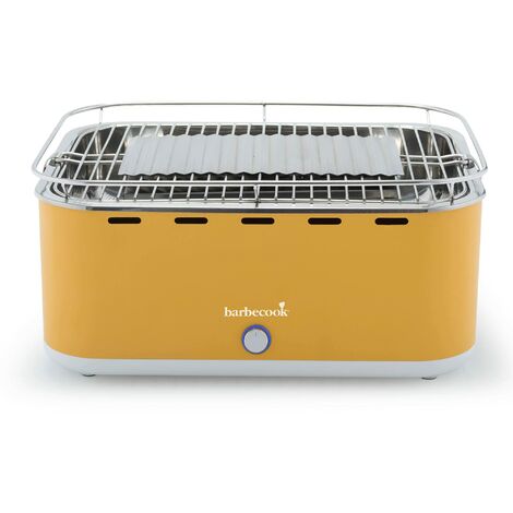 Barbecue portatile a carbonella giallo con coperchio - 223.5925.000 - barbecook (1/5)